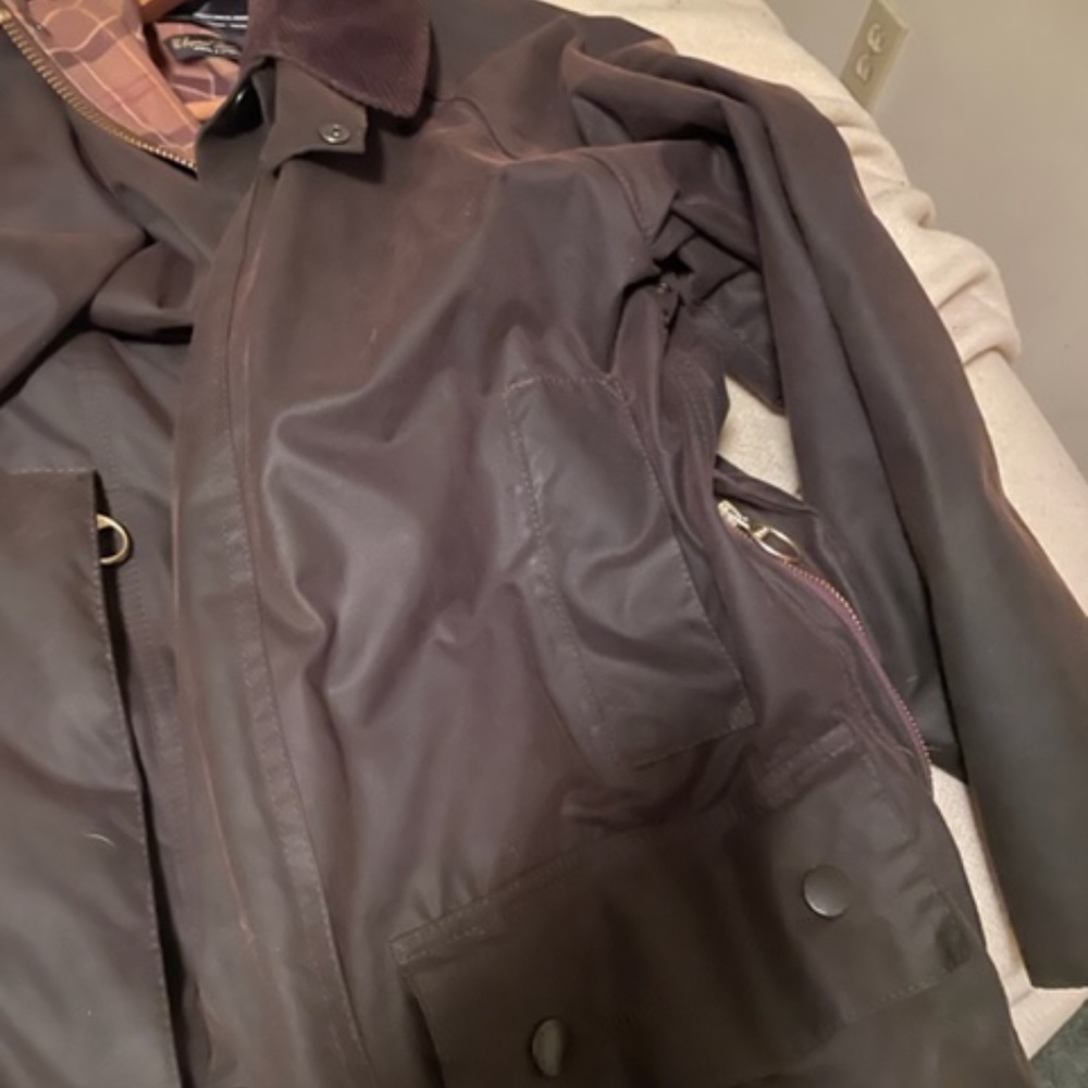 Barbour Rare Rustic Beaufort Size M